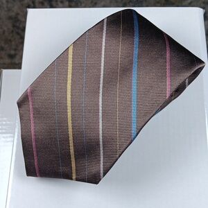 Vintage Saddle Club Silk Repp Tie‎ Made in USA Classic